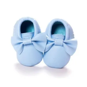 New Casual Infant Shoes Baby Girls Sweet Style Bow Tassel Decoration Fashion Casual Soft Sole Prewalker Toddlers