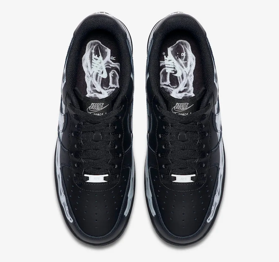 Nike Air Force 1 Skeleton Black