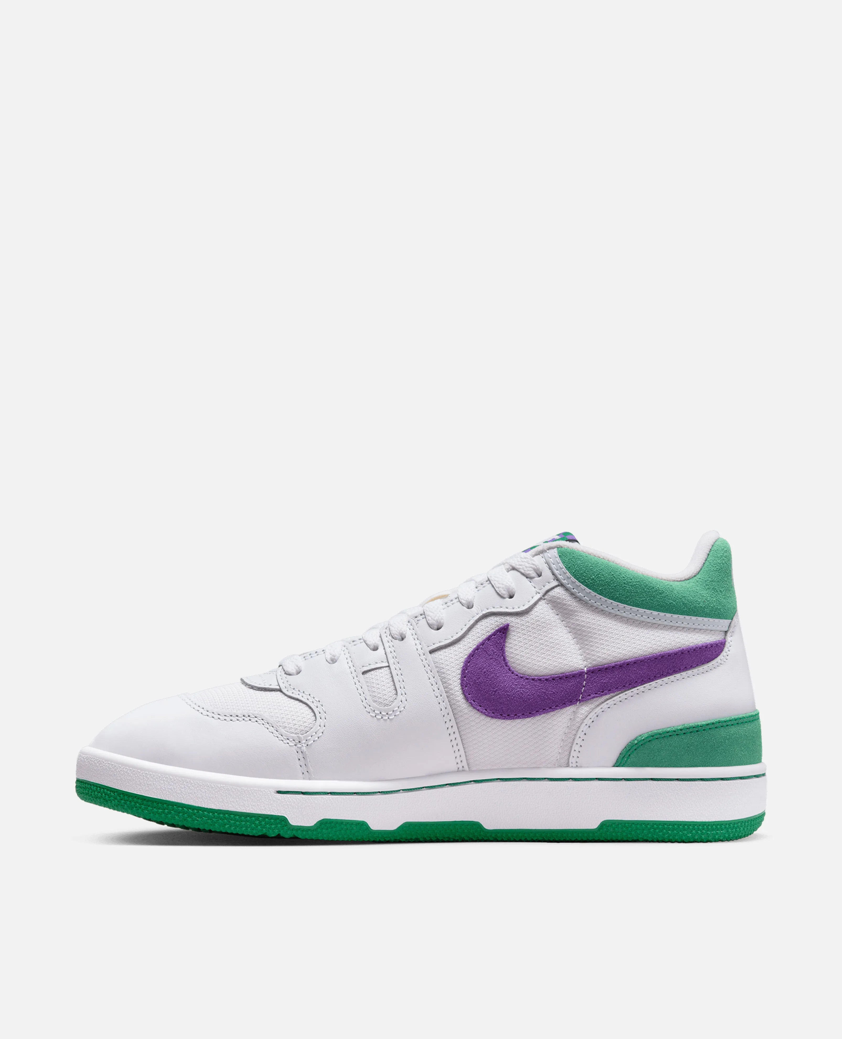 Nike Attack (White/Hyper Grape-Court Green)