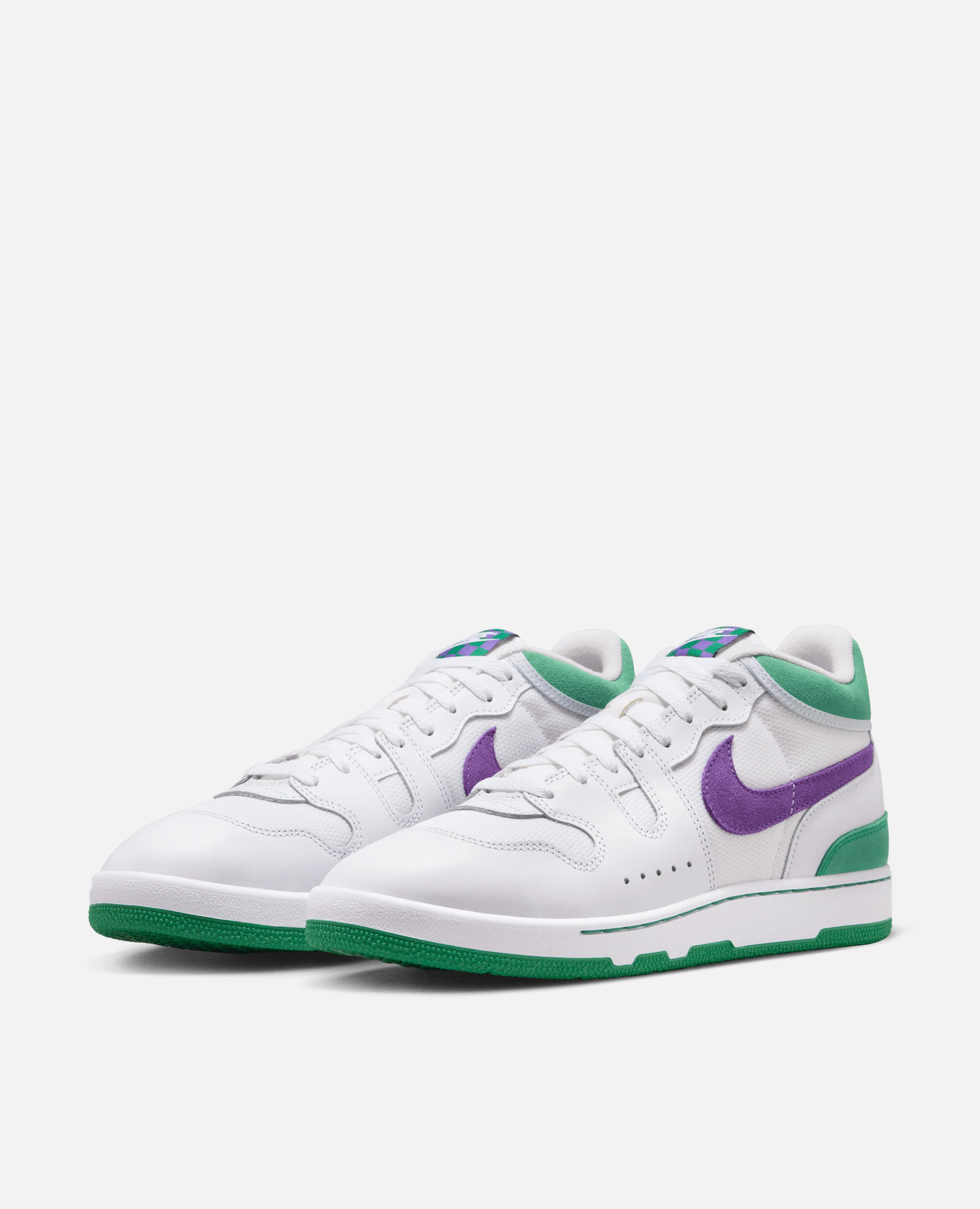 Nike Attack (White/Hyper Grape-Court Green)