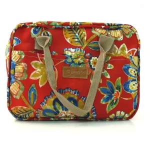 Pesso Shoe Bag Red Floral