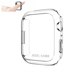 Protective Case for apple watch series 7/8 (45)-Transparent