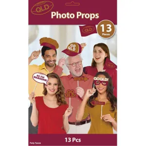 QLD Cardboard Photo Props 13pk