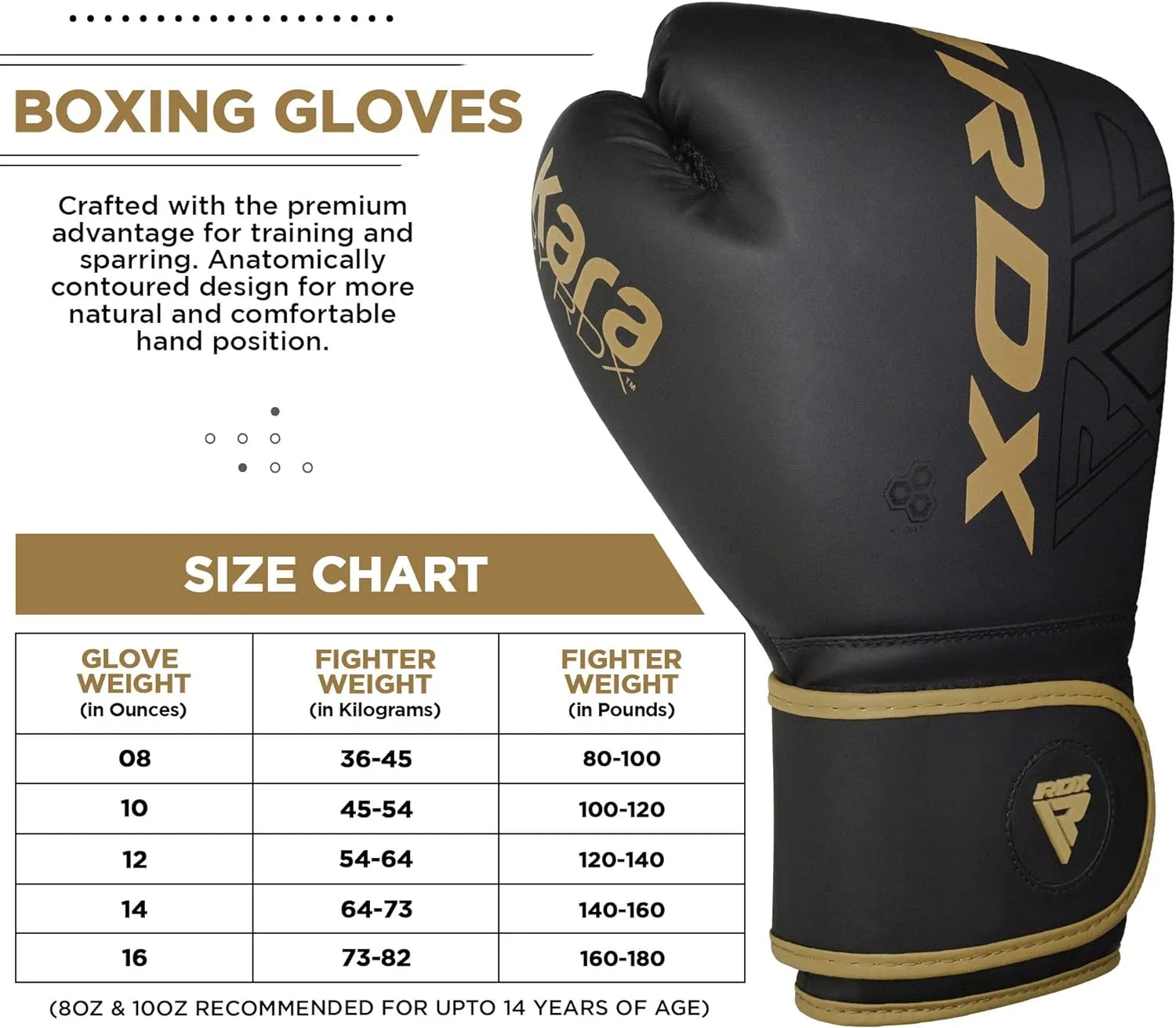 RDX F6 Kara Boxing Training Gloves