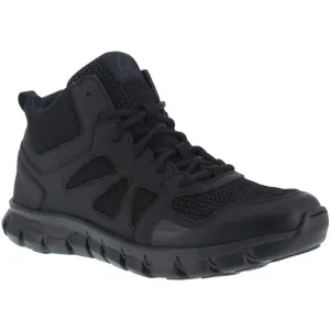 Reebok RB8405 Men's Sublite Cushion Soft Toe Tactical Mid - Black