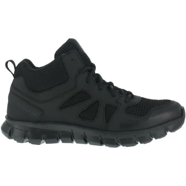 Reebok RB8405 Men's Sublite Cushion Soft Toe Tactical Mid - Black