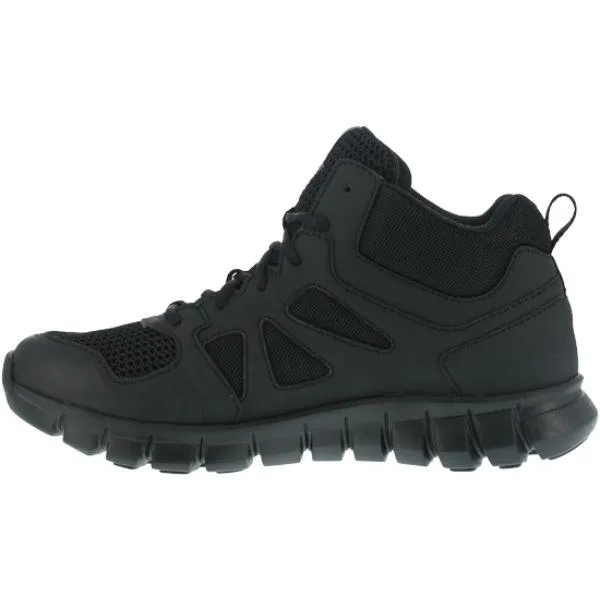 Reebok RB8405 Men's Sublite Cushion Soft Toe Tactical Mid - Black