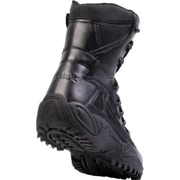 Reebok RB8874 Men's Rapid Response RB Stealth 8" Boot with Side Zipper - Black