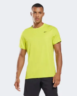 Reebok Workout Ready Tech Men Training T-Shirt Acid Yellow