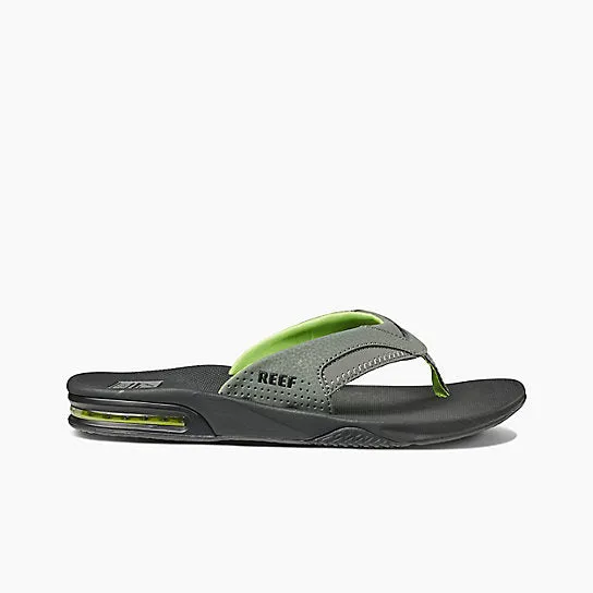 Reef Fanning Sandal-Black/Green