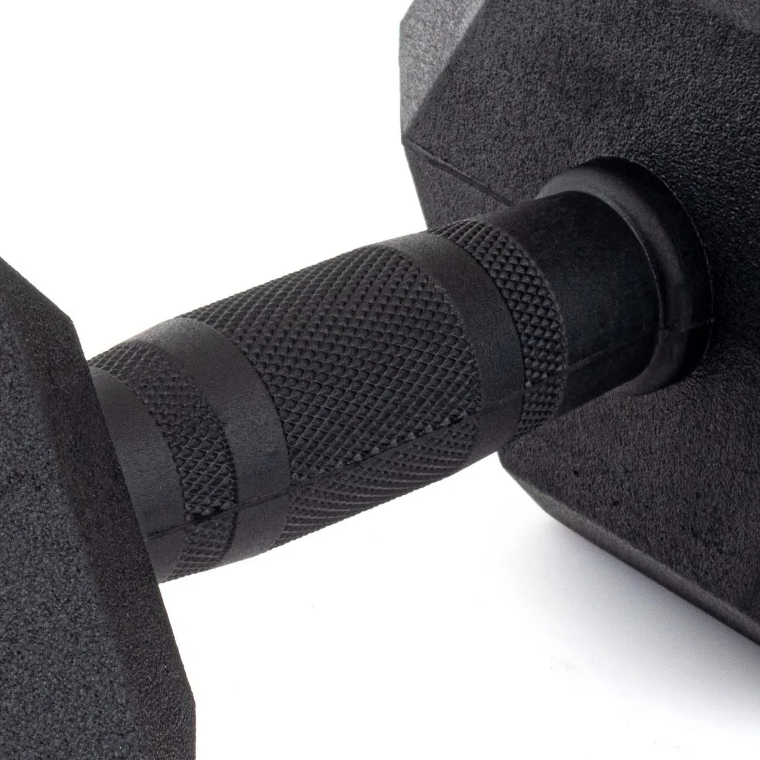 Rubber Hex Dumbbells (Pair)