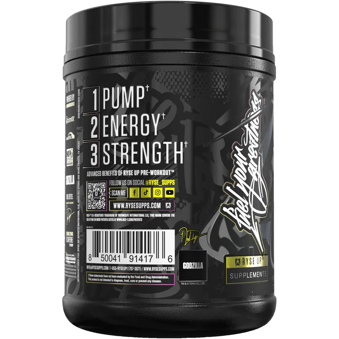 Ryse Godzilla Pre-Workout 40 Servings