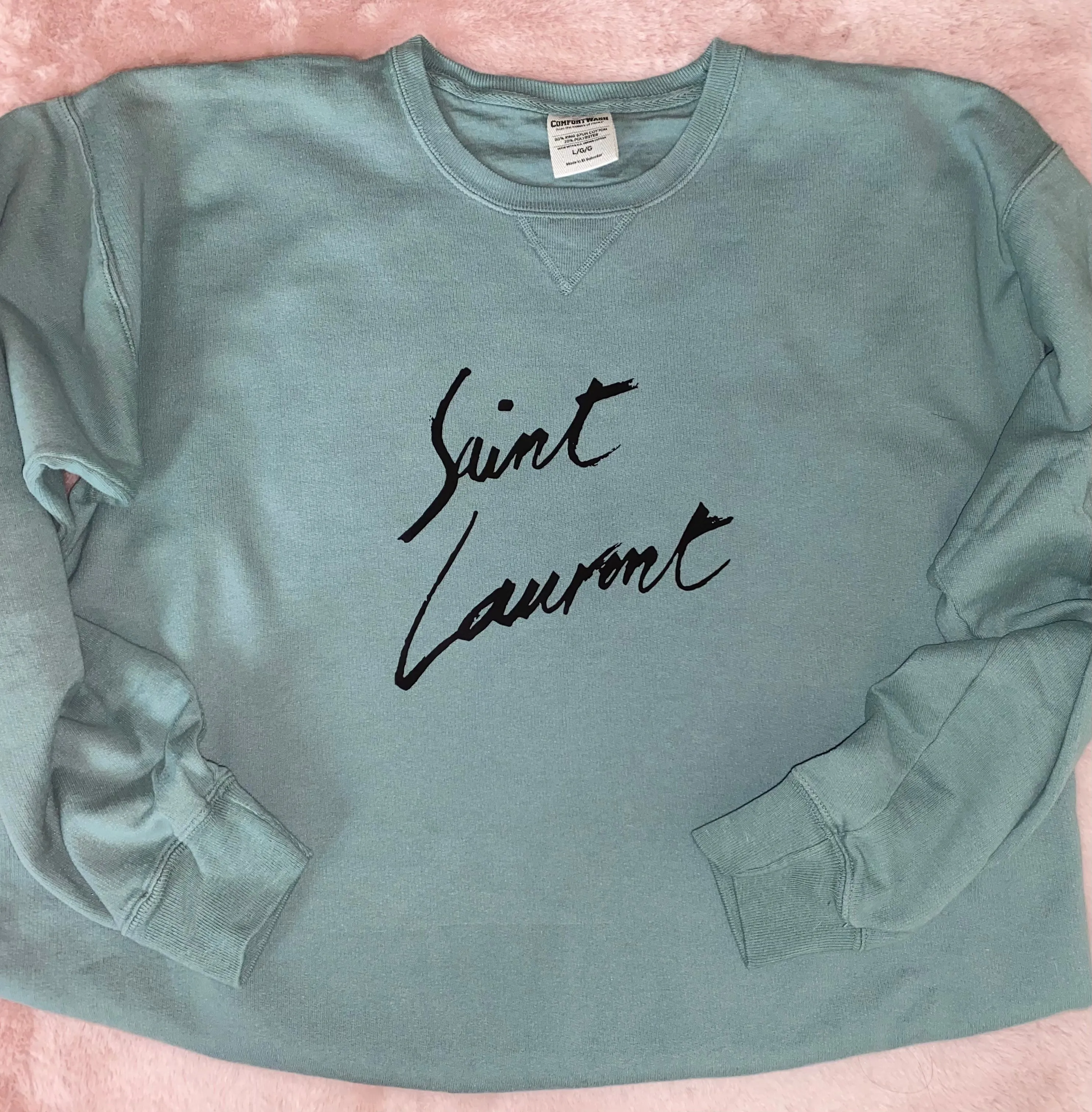 Saint Graphic Crewneck Sweatshirt