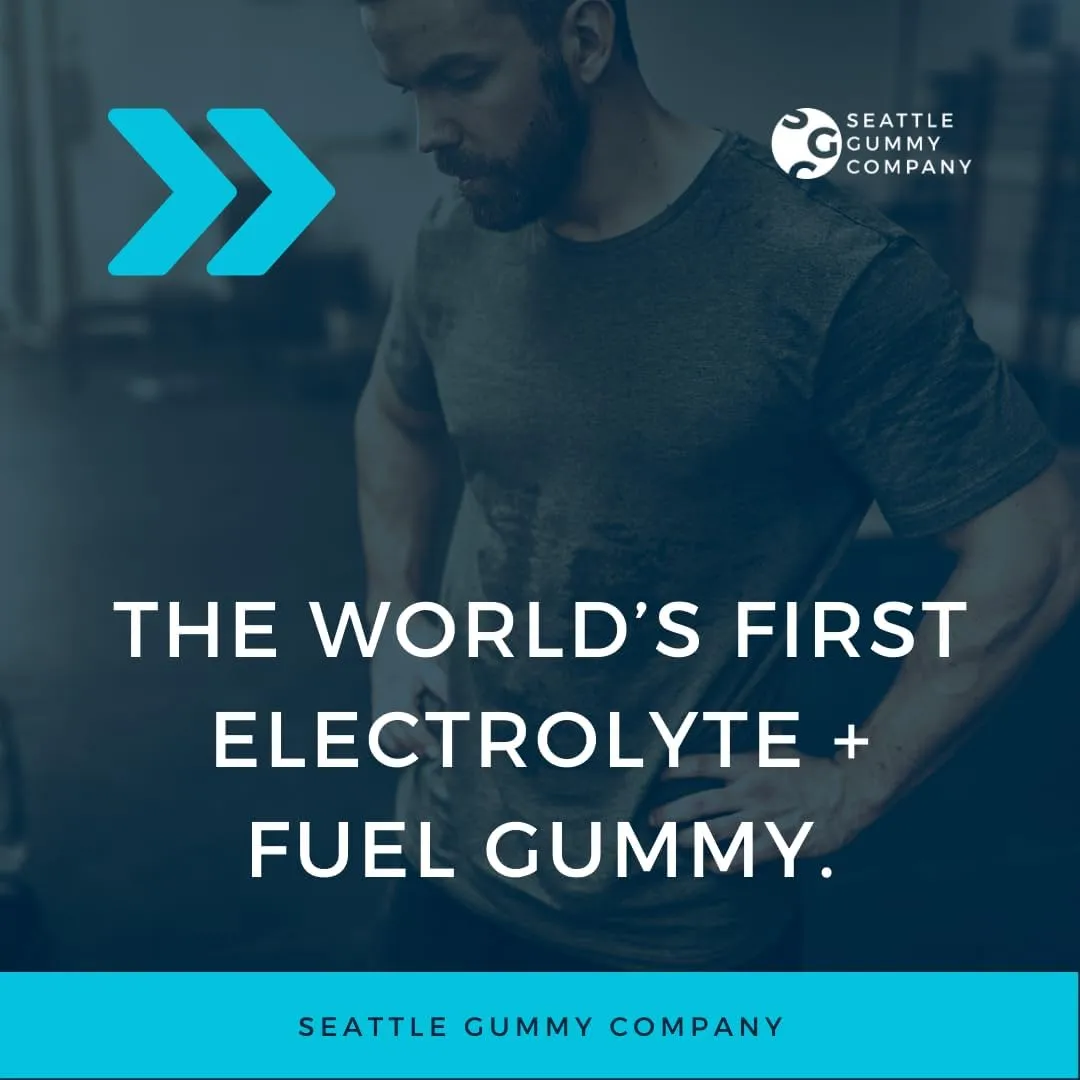 Seattle Gummy Company - HydraFuel Sour Patch Margarita Electrolyte Gummy