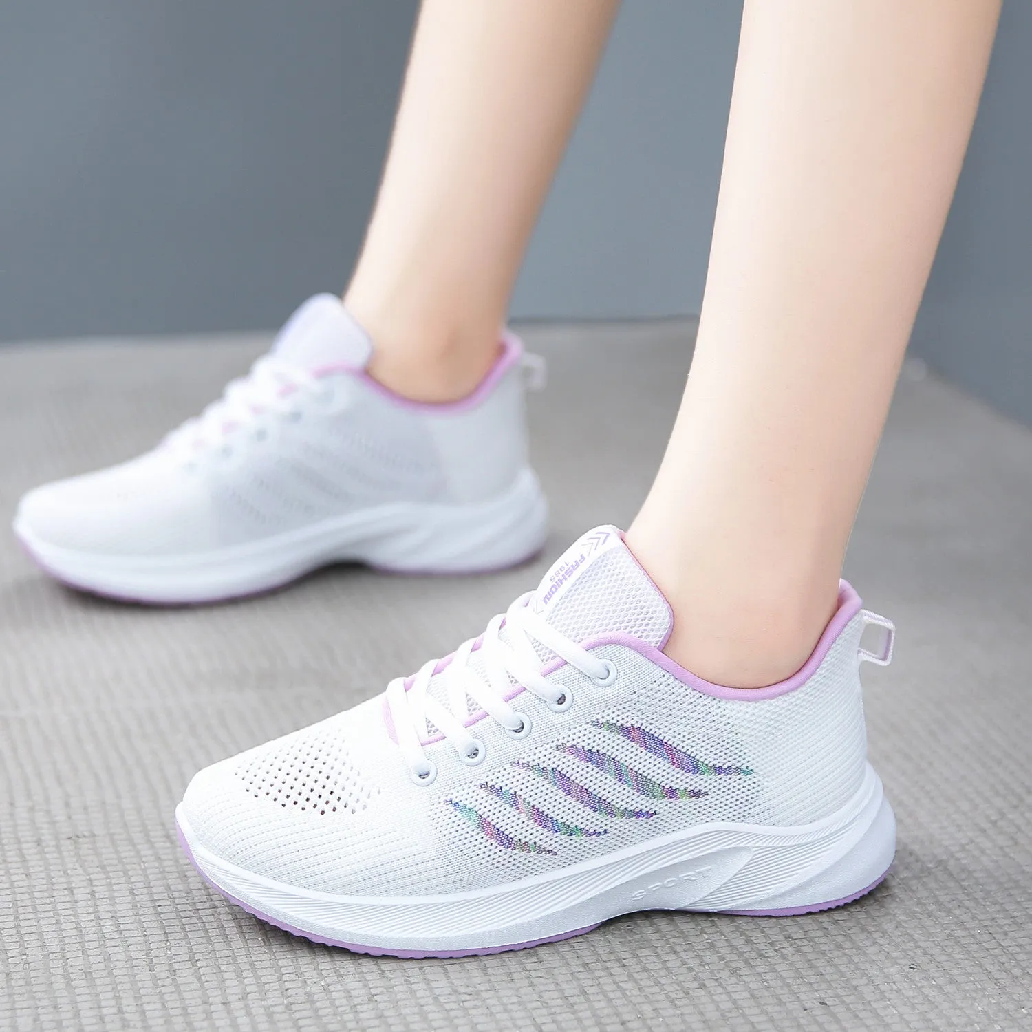 SH282 - Casual White Fashion Shoes