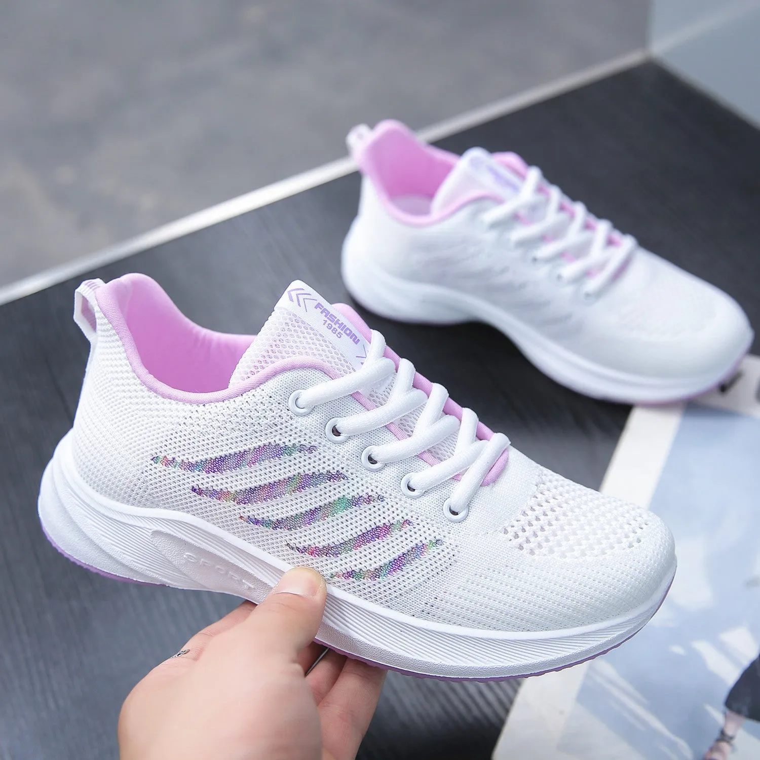 SH282 - Casual White Fashion Shoes