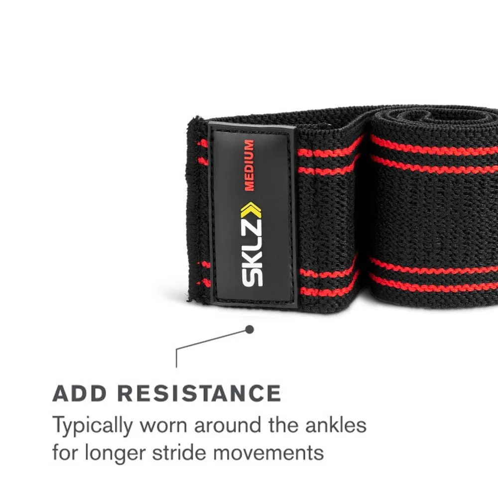 SKLZ Pro Knit Anti-Slip Fabric Resistance Band (SKLZ PRO KNIT MINI BAND)