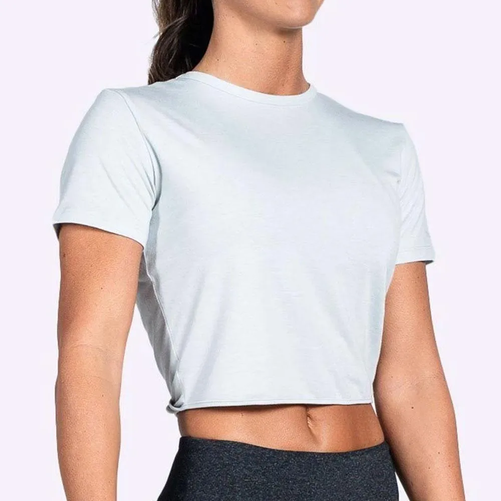 The Brave - Women's Entangle S/S Crop Top - Sage