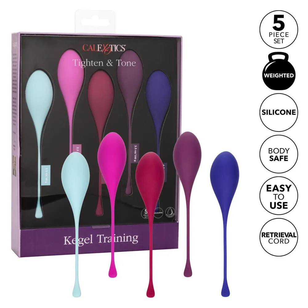 Tighten And Tone Kegel Training Set 5 Pieces