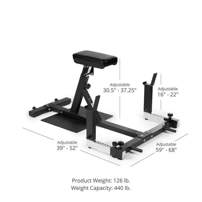 Titan Adjustable Chest Support Row Bench