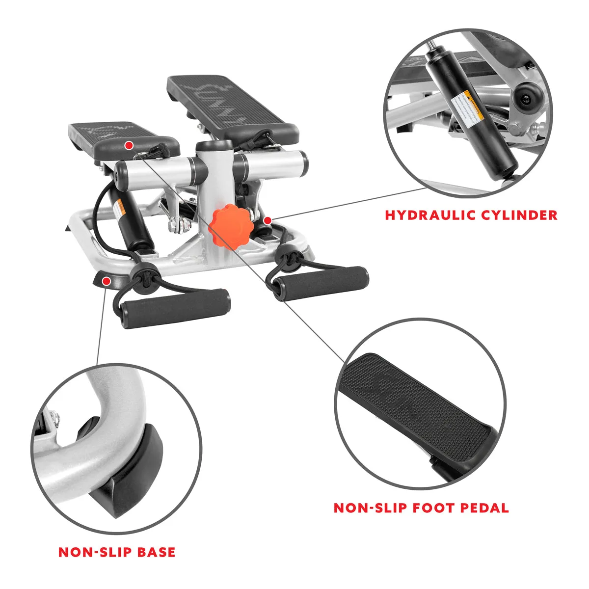 Total Body Step Machine Exercise Stepper