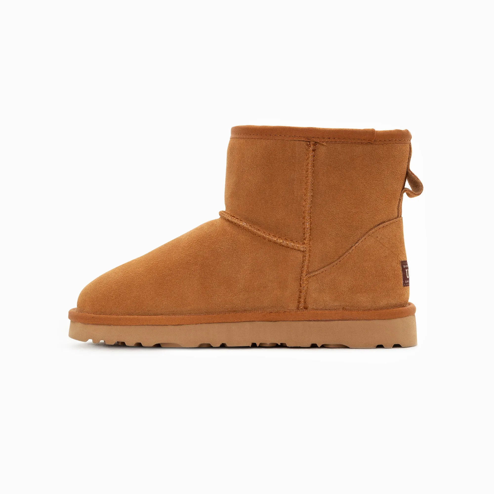 Ugg Boots Genuine Australian Sheepskin Unisex Mini Classic Suede (Unisex Cow Suede)