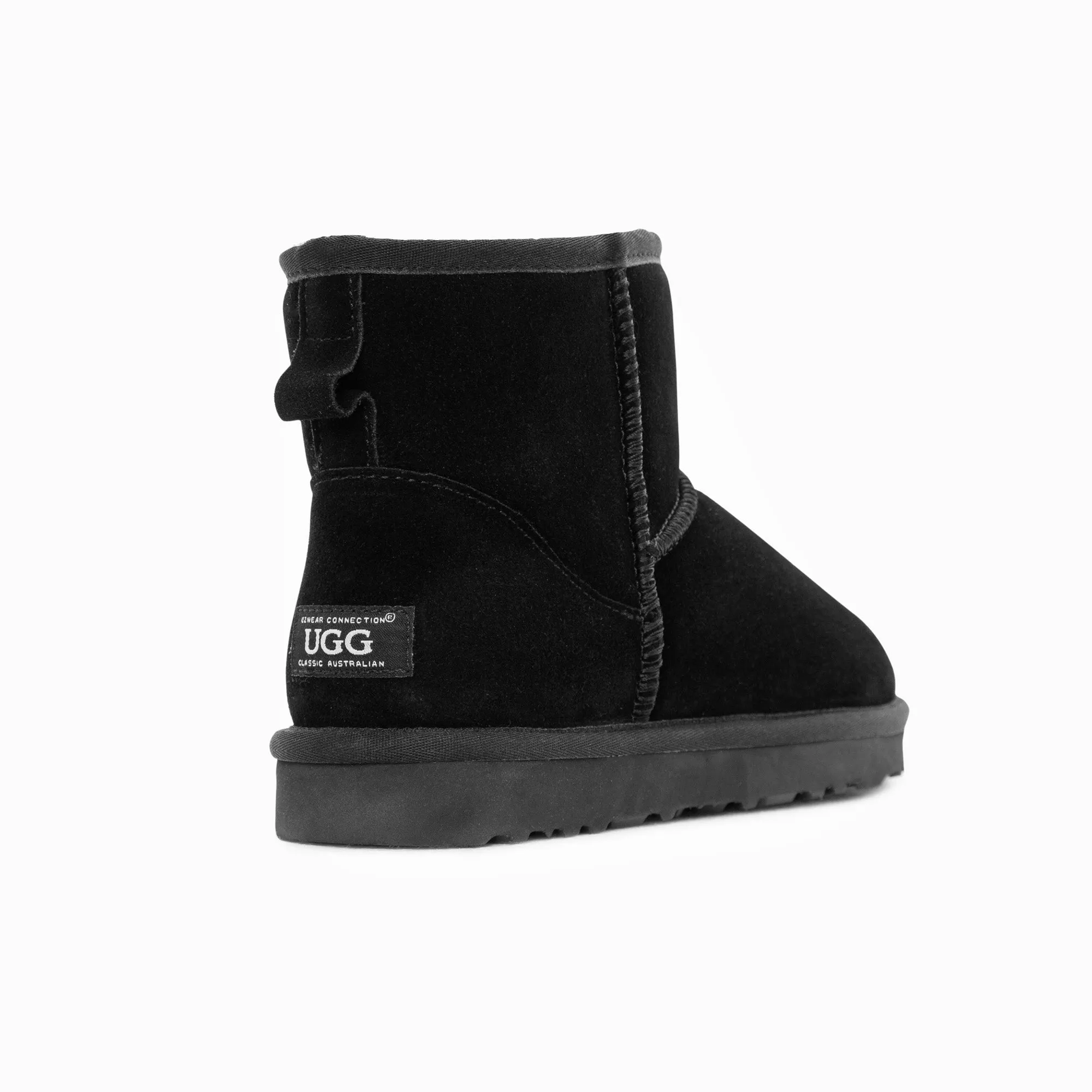 Ugg Boots Genuine Australian Sheepskin Unisex Mini Classic Suede (Unisex Cow Suede)