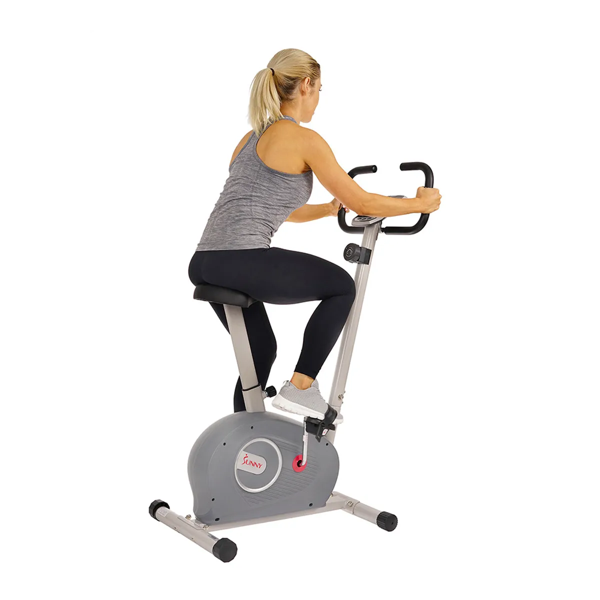 Upright Magnetic Resistance Exercise Bike