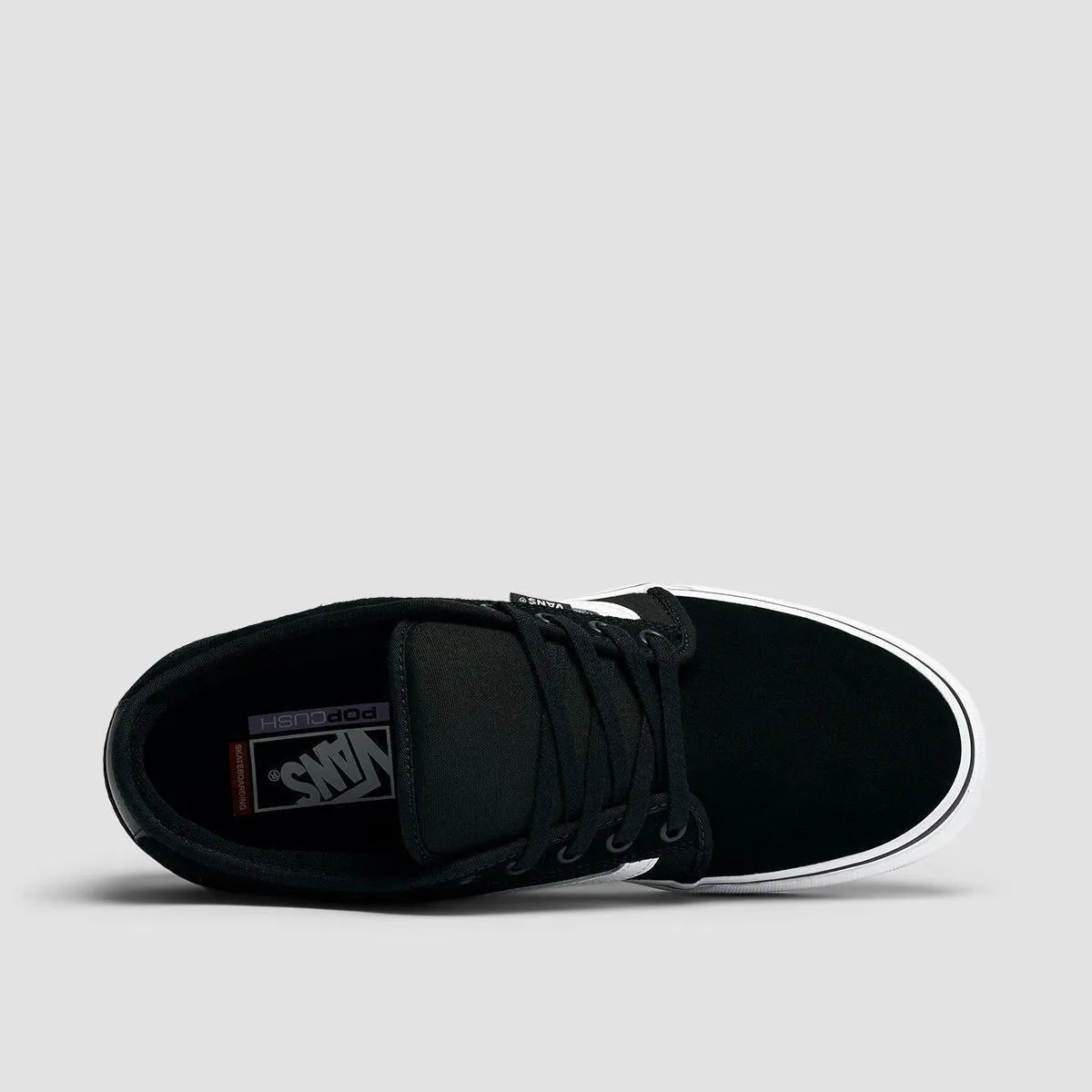 Vans Chukka Sidestripe Shoes - Black/White