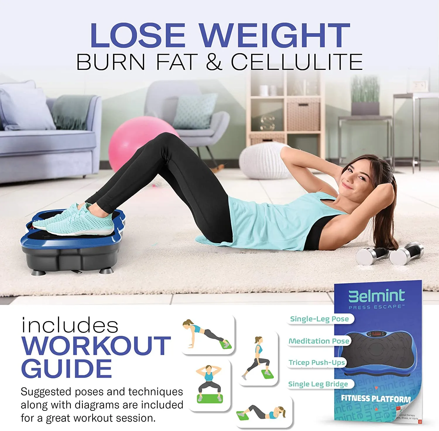 Vibration Plate Fitness Platform