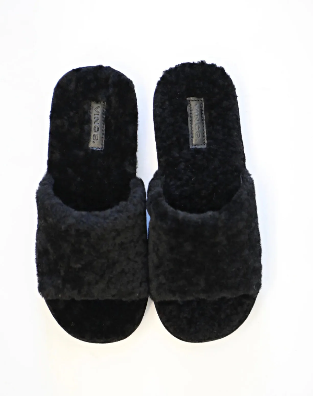 VINCE - Kalina Shearling, Black