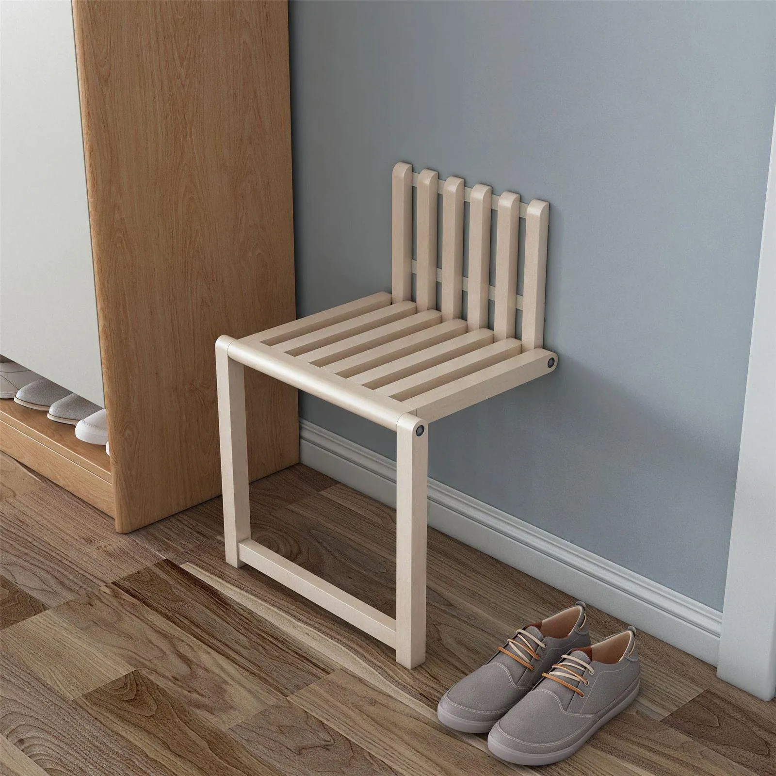 Wall-mounted Folding Chair