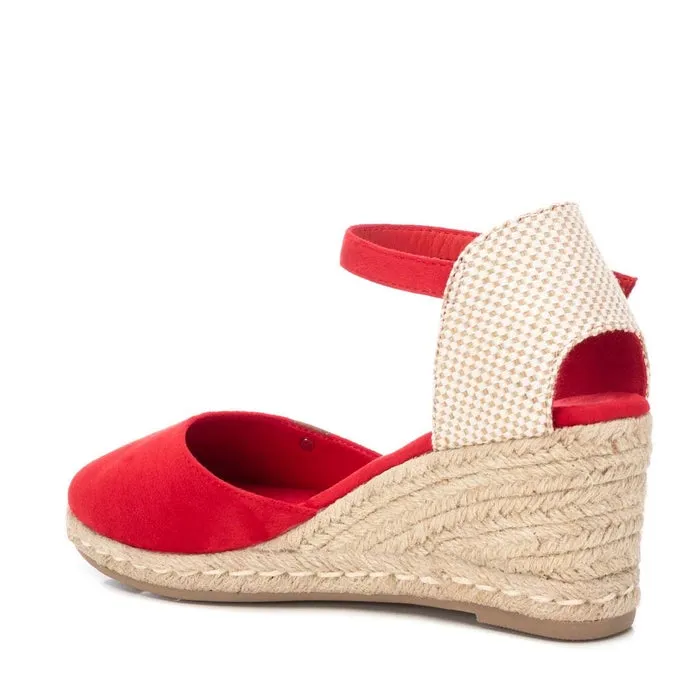 Wedge Espadrille in Red by Refresh