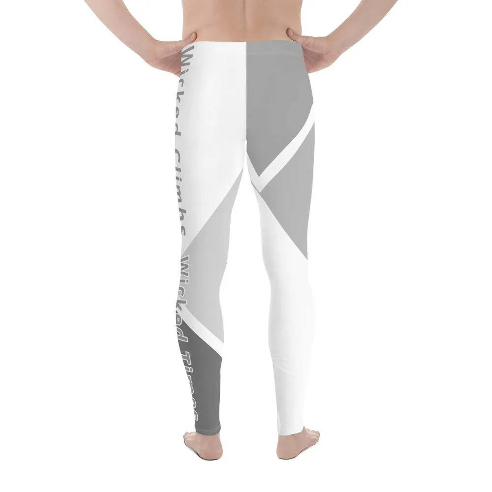 Wicked Climbs Unisex Leggings (White/Grey)