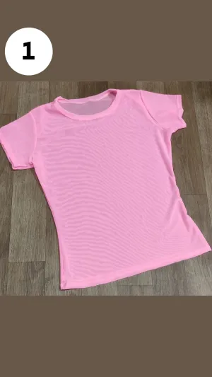 Woman Workout Short Sleeve Top