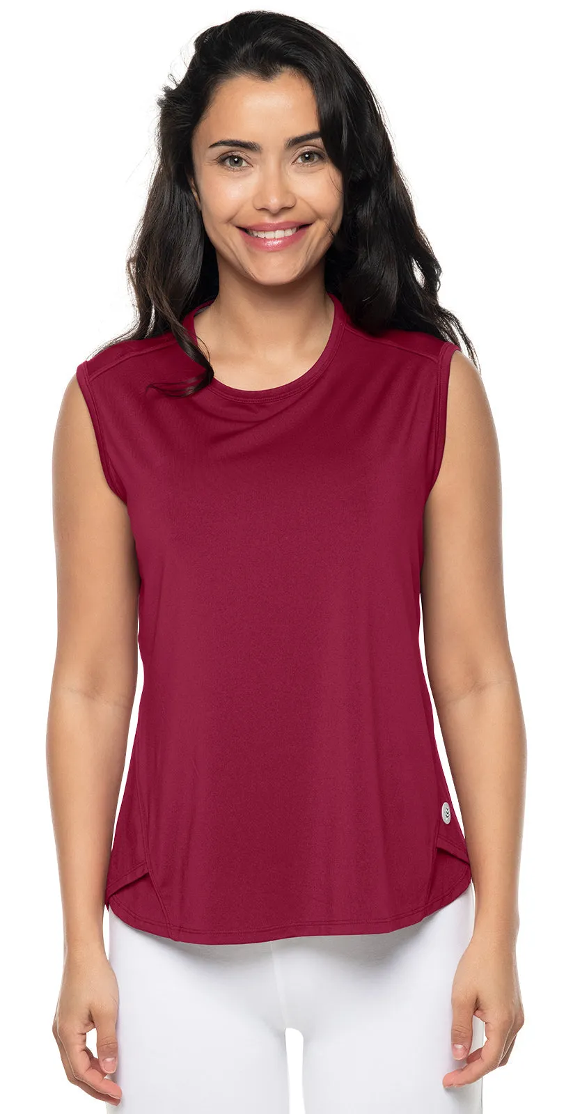 Women's Accelera Tank  |  Red Crush