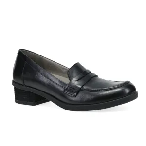 Women's Dansko Danica Waterproof Loafer Color: Black