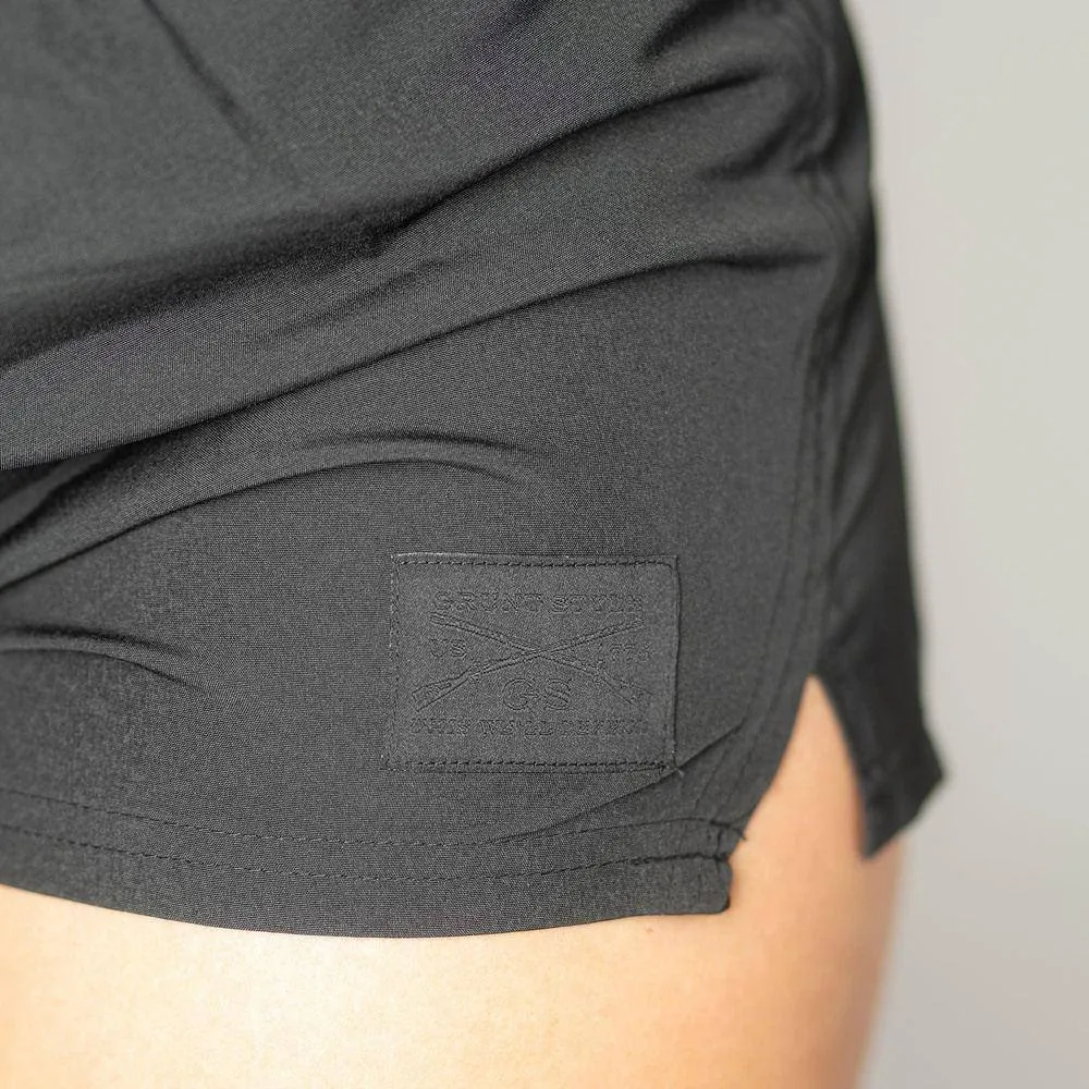 Women's Hybrid Short - Black