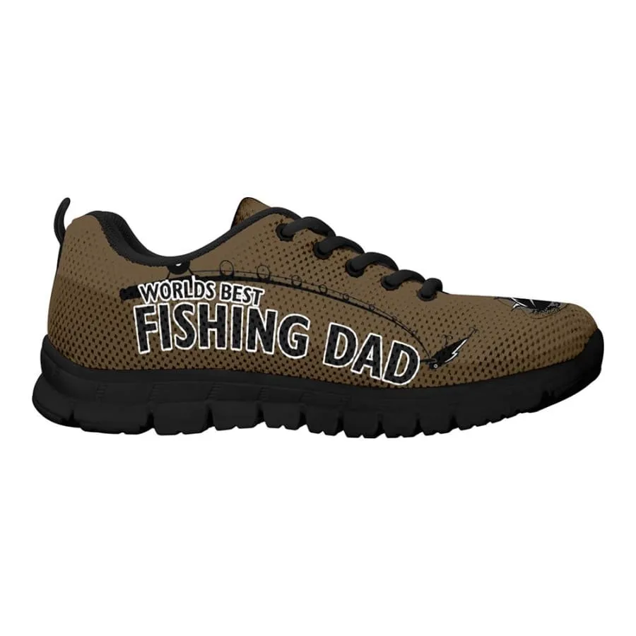 World's Best Fishing Dad Sneakers| Running Shoes|Sports Shoes