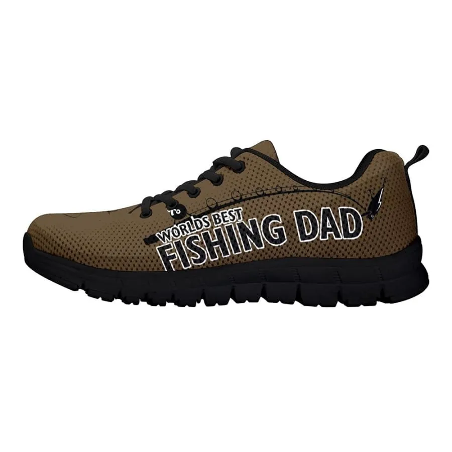 World's Best Fishing Dad Sneakers| Running Shoes|Sports Shoes